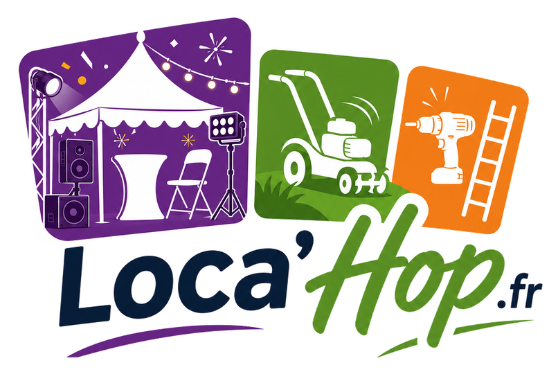 Loca'Hop — location de matériel : événementiel, motoculture, bricolage