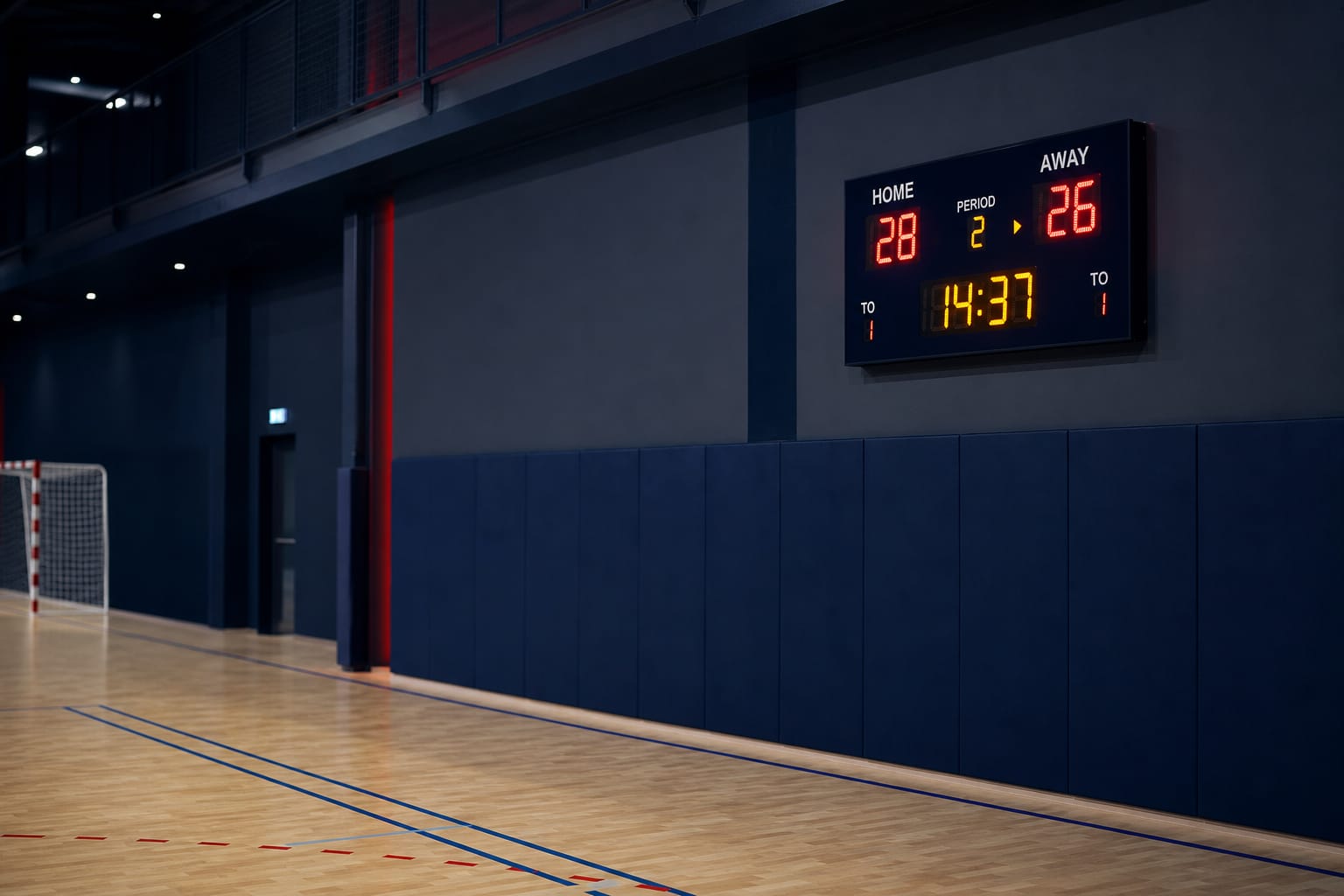 Affichage sportif SCOR·ONE — tableaux de score
