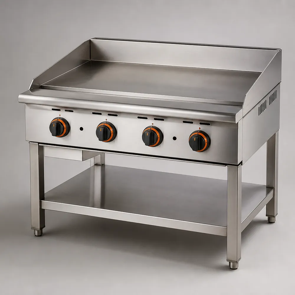 Plancha gaz professionnelle